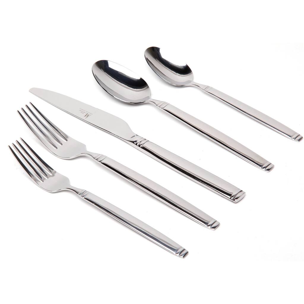 Isaac Mizrahi Abernathy 20-piece Flatware Set
