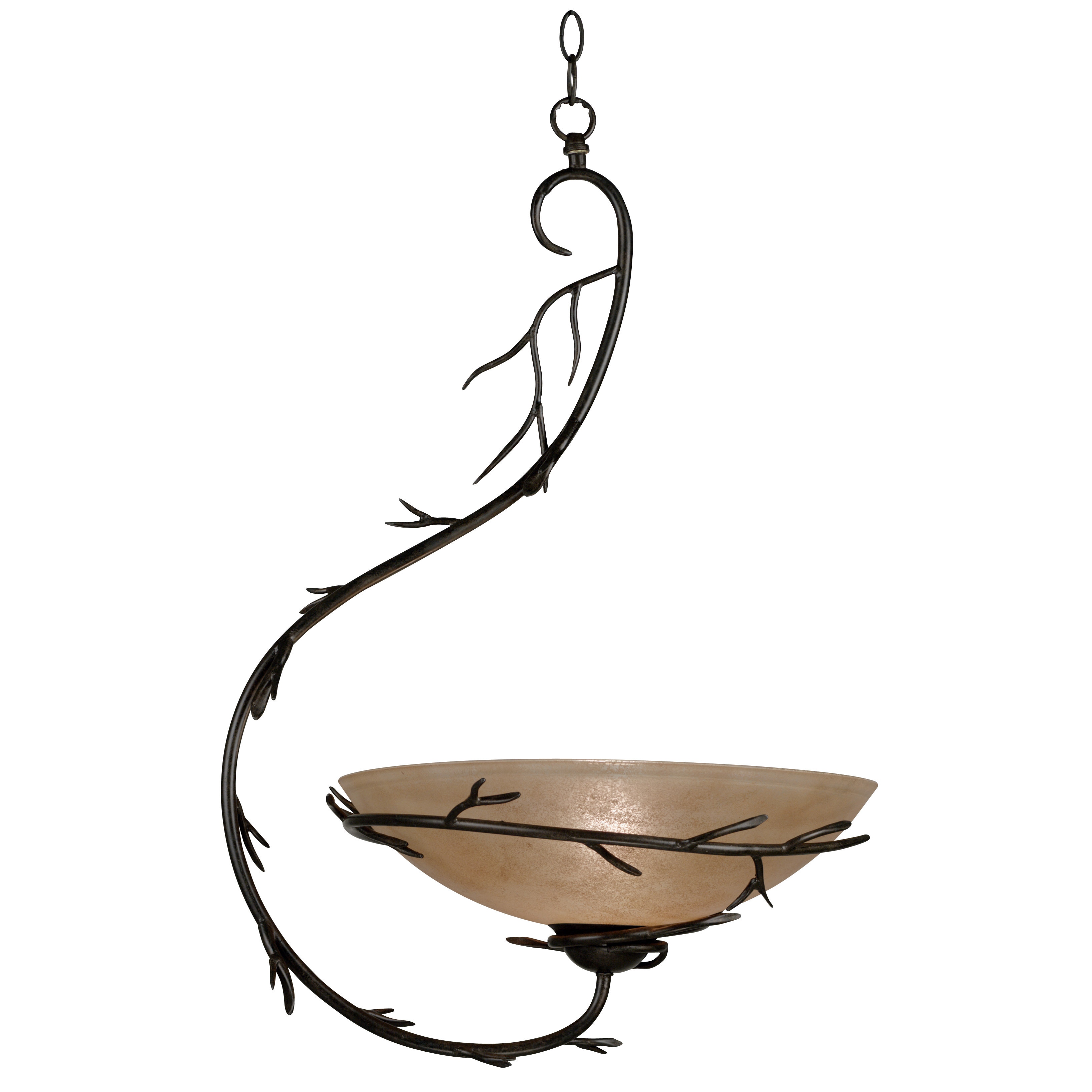 Long Branch 1 light Bronze Pendant