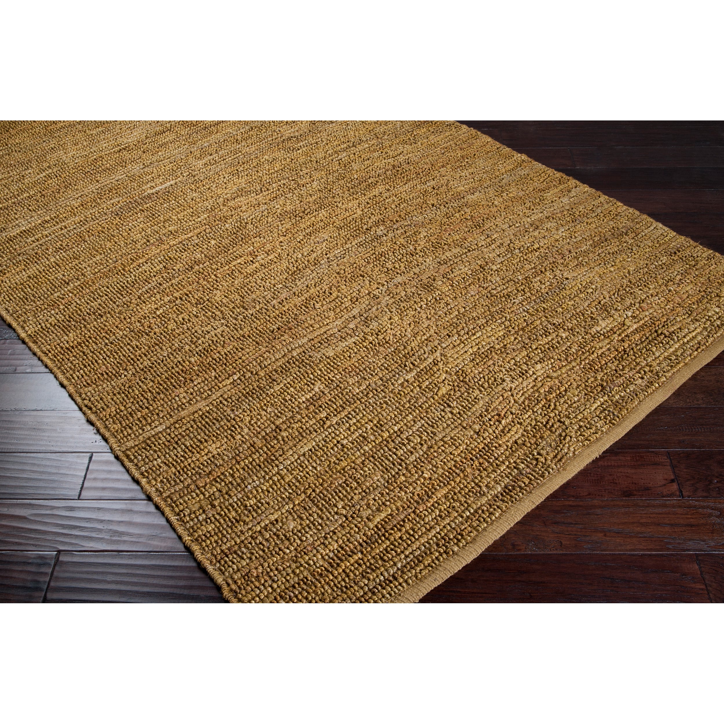 Hand Woven Casual Eco Natrual Fiber Jute Area Rug (36 X 56)