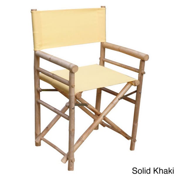 Hand crafted Foldable Directors Chairs (Set of 2)   Shopping