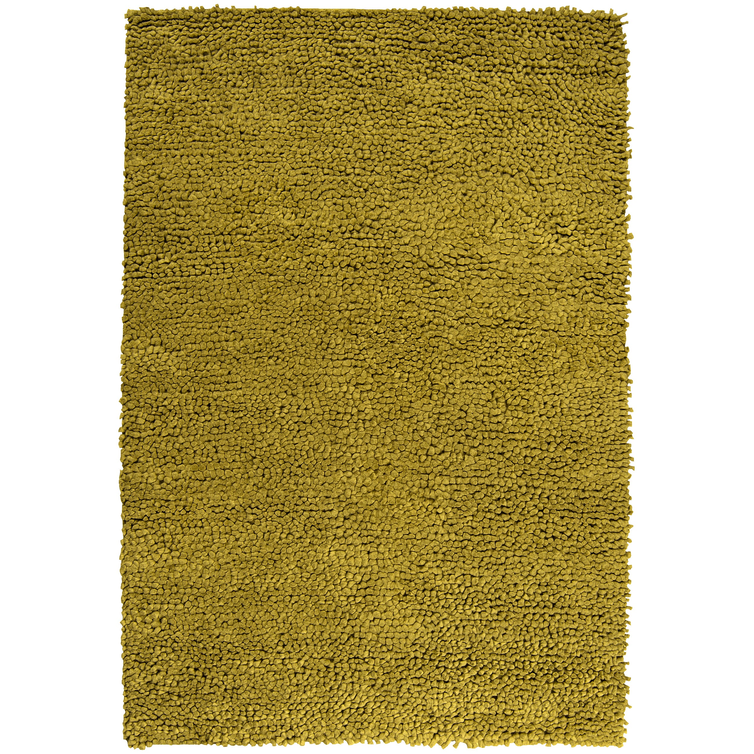 Surya Carpet, Inc. Hand woven New Zealand Felted Wool Plush Shag Area Rug (8 X 10) Beige Size 8 x 10
