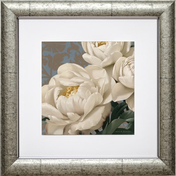 Igor Levashov 'Dolce Peonia' Framed Art Print Canvas