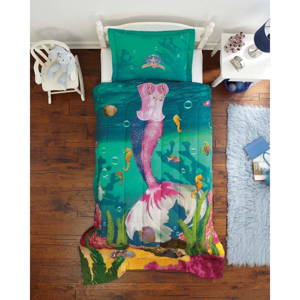 Sea Princess Twin Size 2 Piece Comforter Set Overstock 8893697
