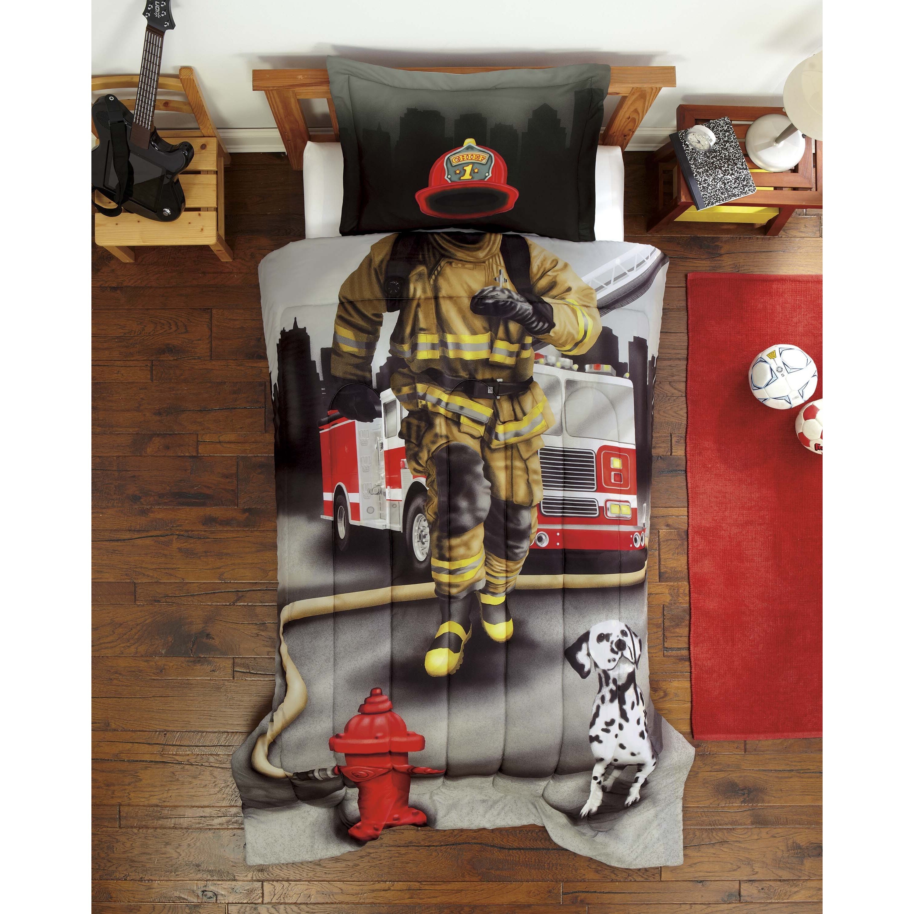 fireman bedding set