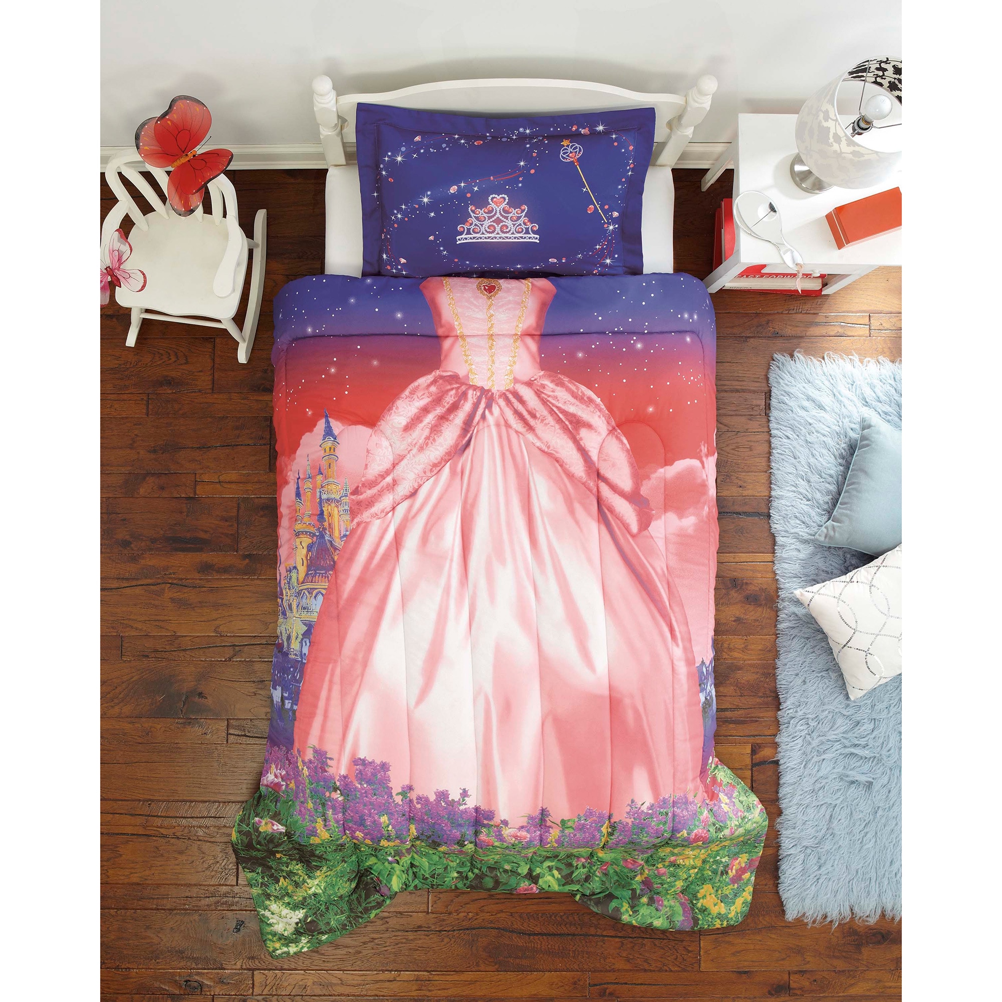 little girl princess comforter sets
