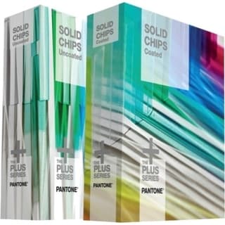 Pantone SOLID CHIPS Coated & UncoatedReference Printed Book Pantone Instructional