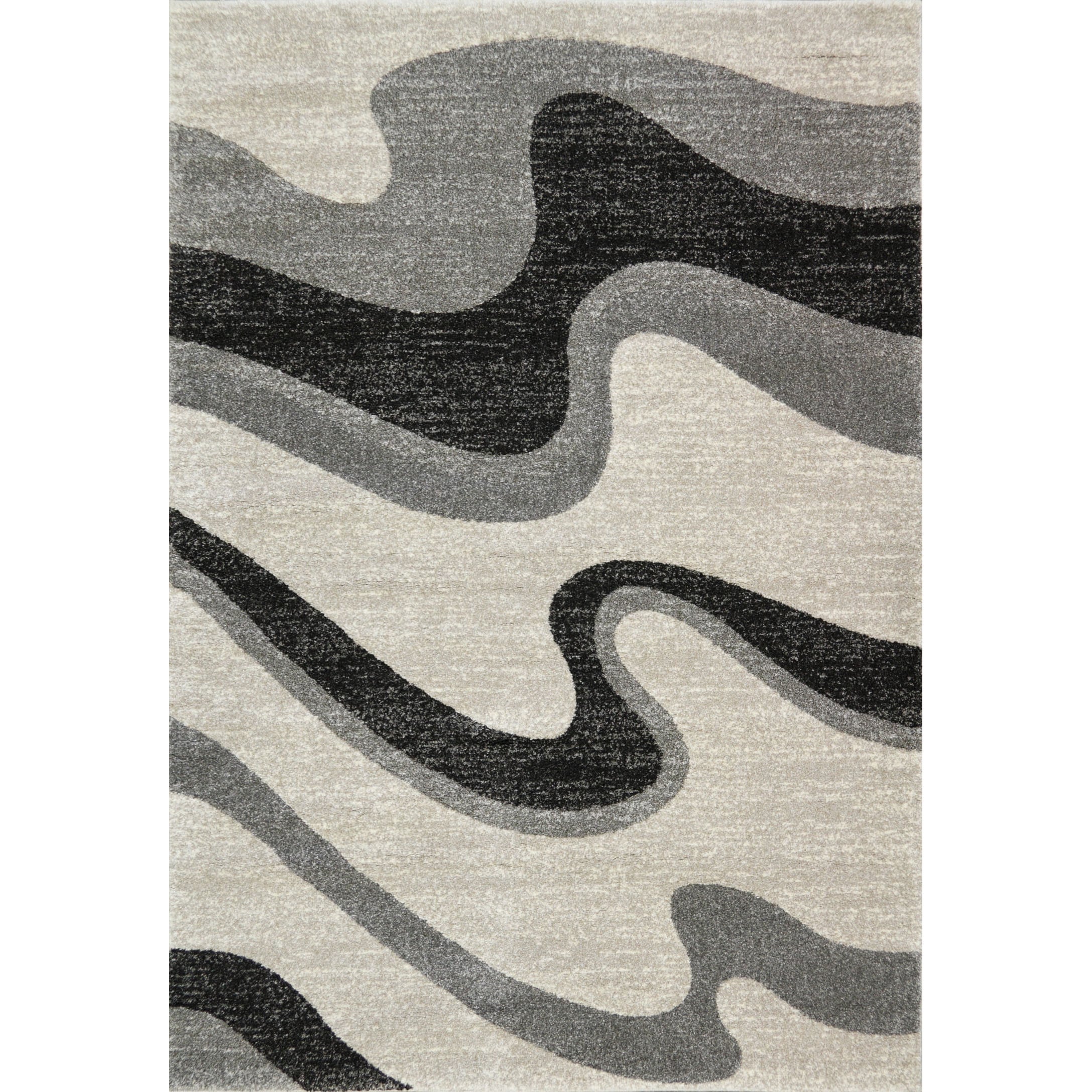 Moda Four Rivers Cream Frieze Transitional Area Rug (710 X 910)