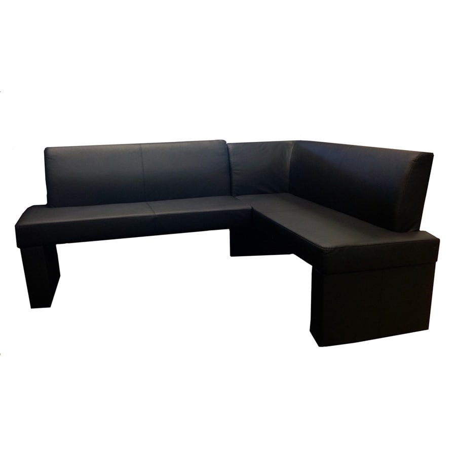 Zenith Black Corner Sofa