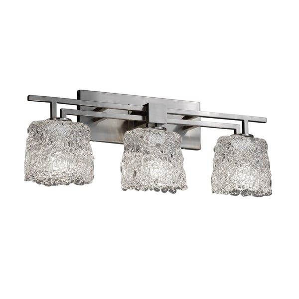 Justice Design Group Veneto Luce Aero 3 light Bath Bar  