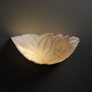 Copper Grove Willemstad 1-light Wall Sconce with Leaf Shade