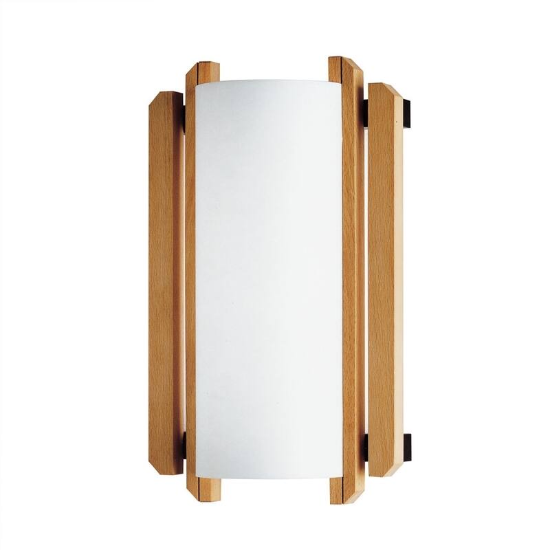 Justice Design Domus 1-light ADA Wall Sconce, Translucent Shade