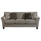 Shop Signature Design by Ashley Denham Mercury Sofa and Accent Pillows ...