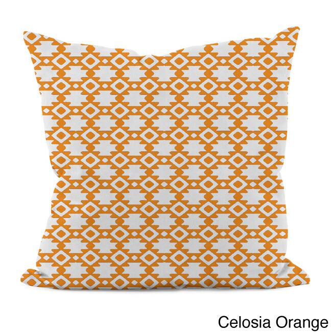 20 x 20-inch Geometric Decorative Throw Pillow