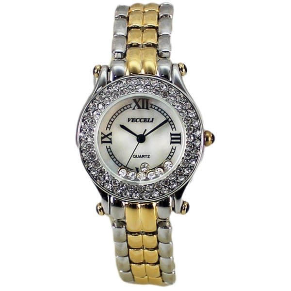 Swiss Preciamx Womens Desire Elite Ceramic Diamond Watch