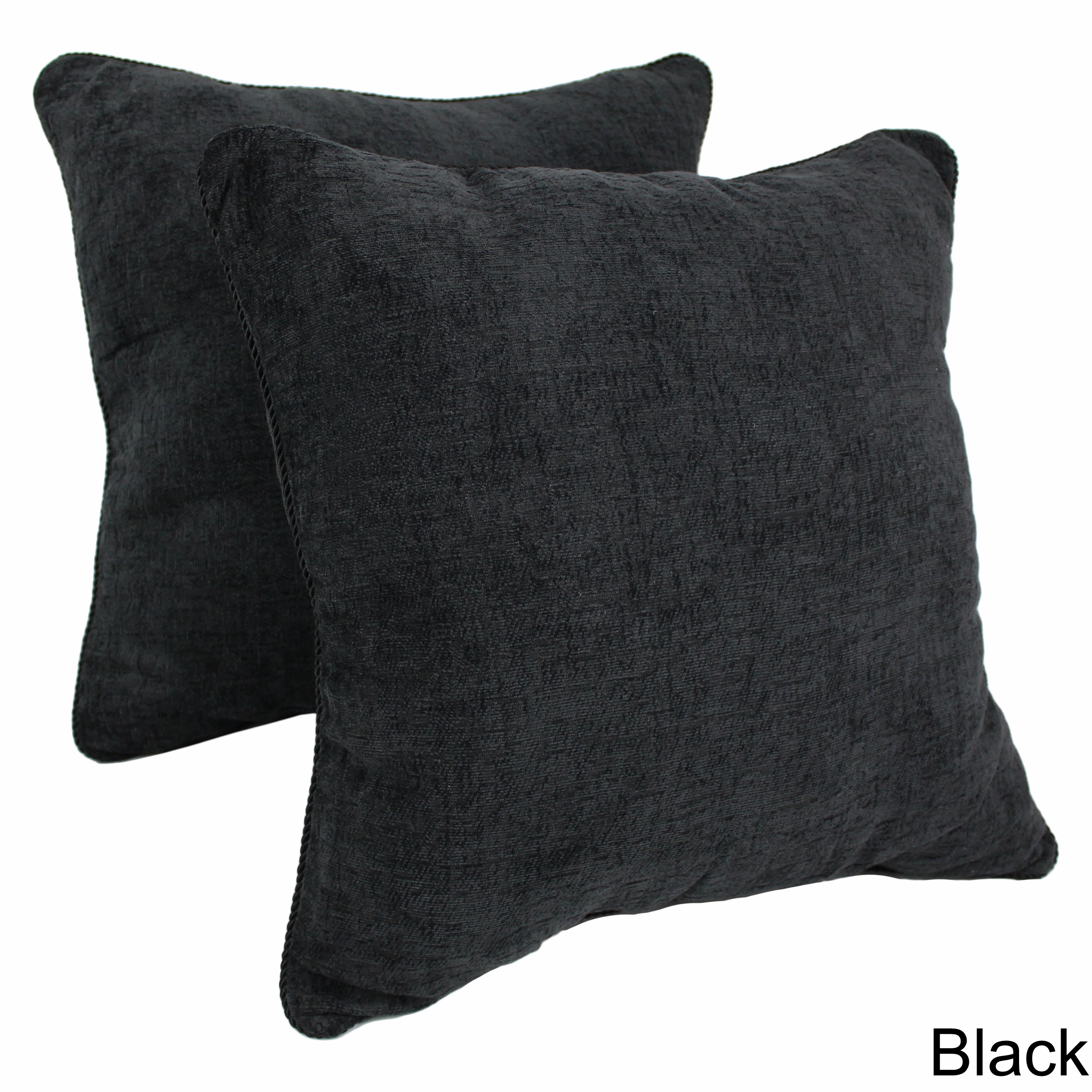 Dark grey shop velvet pillows