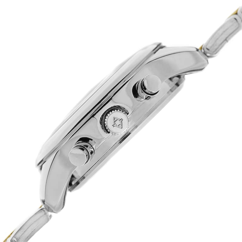 Akribos XXIV Women's Swiss Quartz Multifunction Two-Tone Bracelet Watch