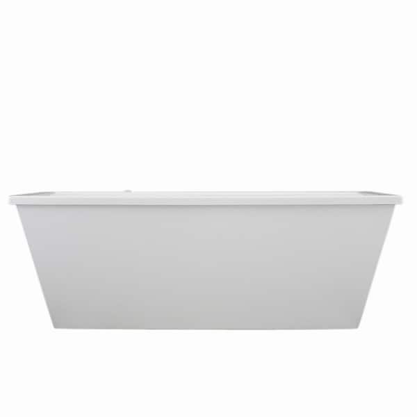 Shop Nile 71 Inch Double Ended Air Jetted Acrylic Bathtub