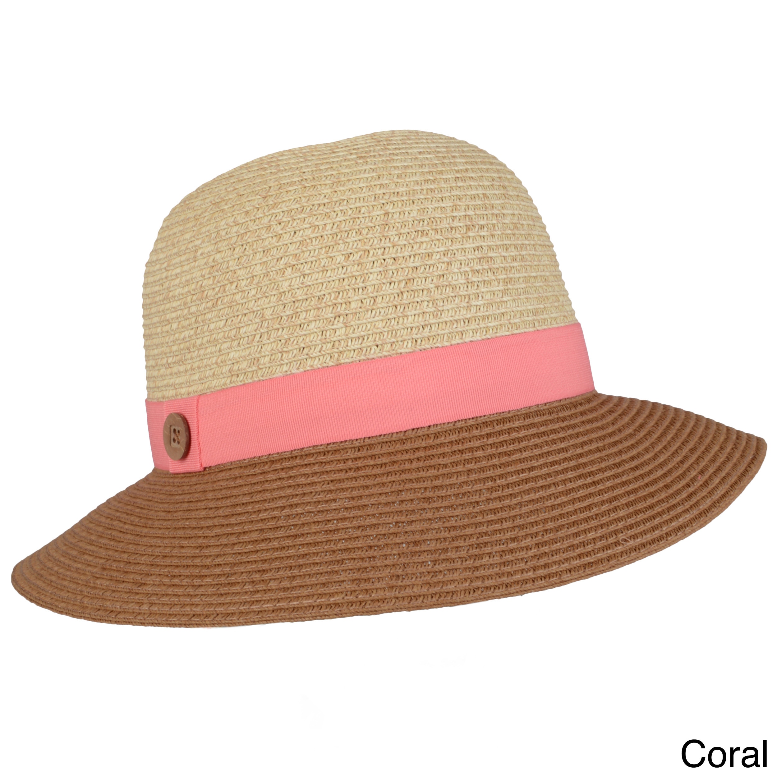 Journee Collection Womens Tonal Ribbon Accent Hat