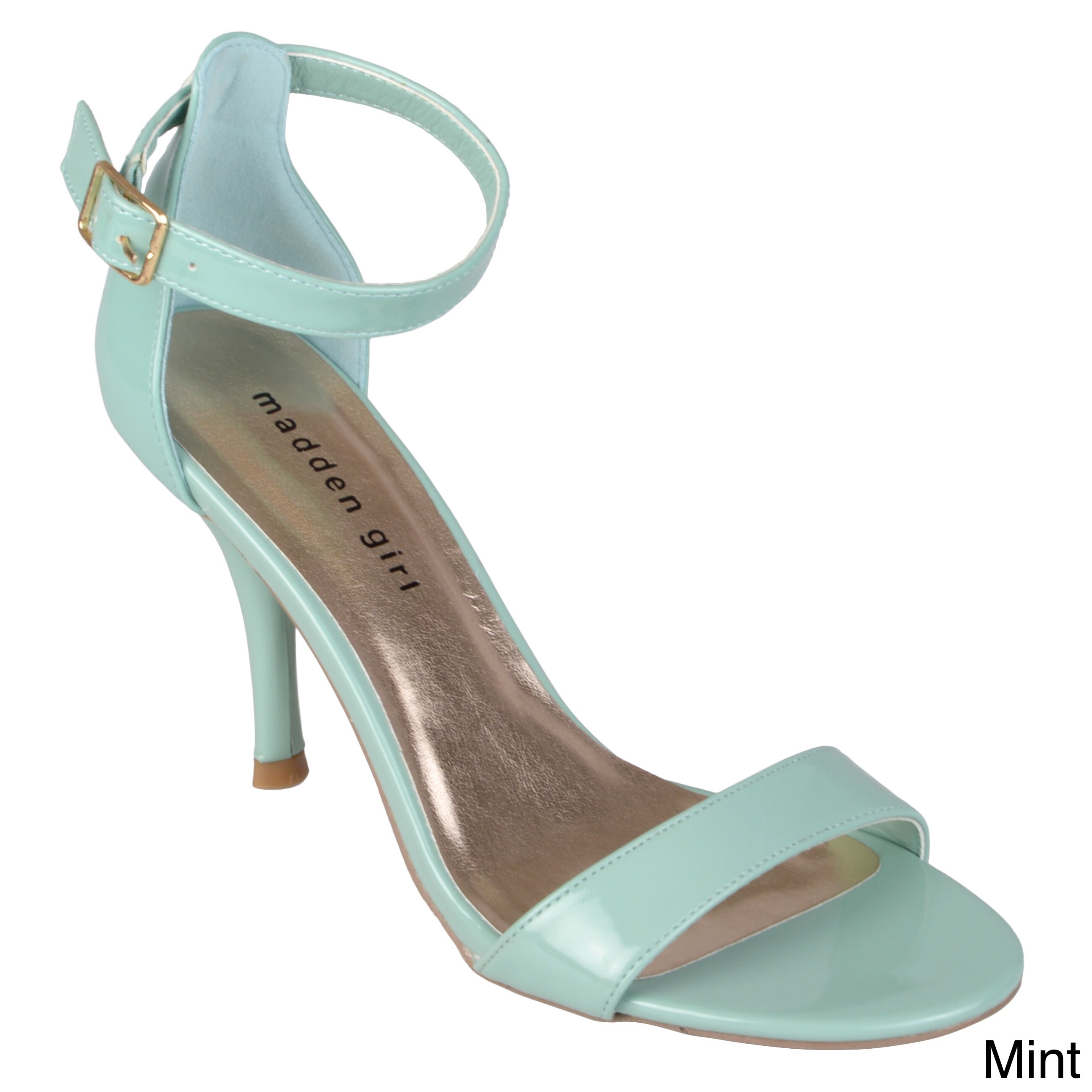 patent ankle strap heels