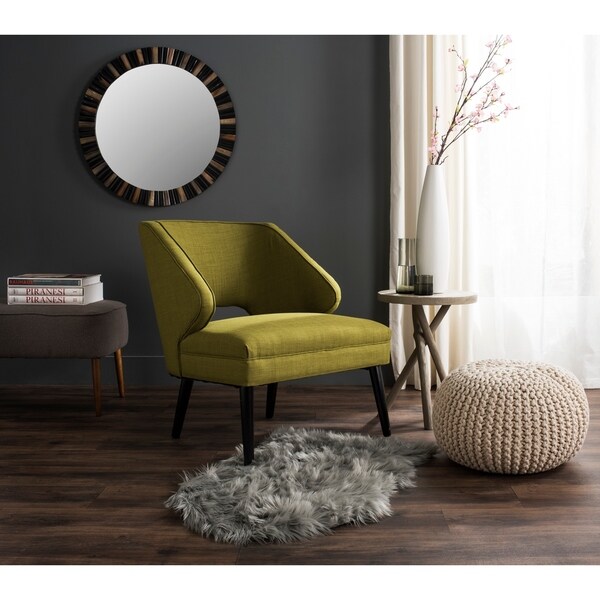 Safavieh Handmade Faux Sheepskin Grey Japanese Acrylic Rug - 2' x 3'