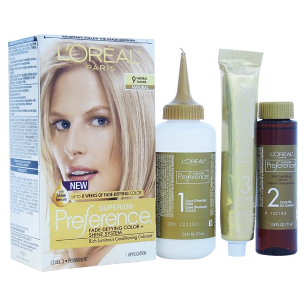 Shop L Oreal Superior Preference Natural Blonde Hair Color 1