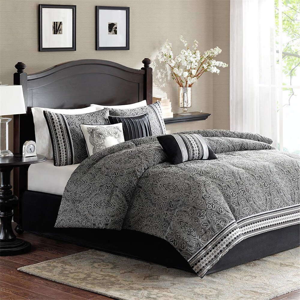 Shop Madison Park Denton 7 Piece Comforter Set On Sale Free