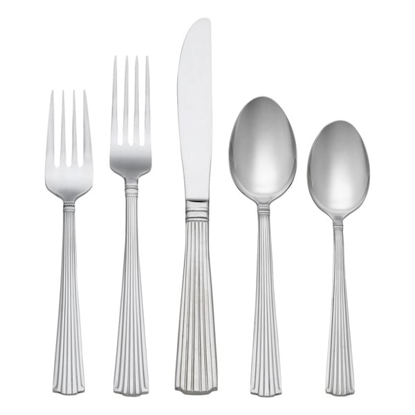 Reed & Barton Fluted Elegance 91 piece Flatware Set  