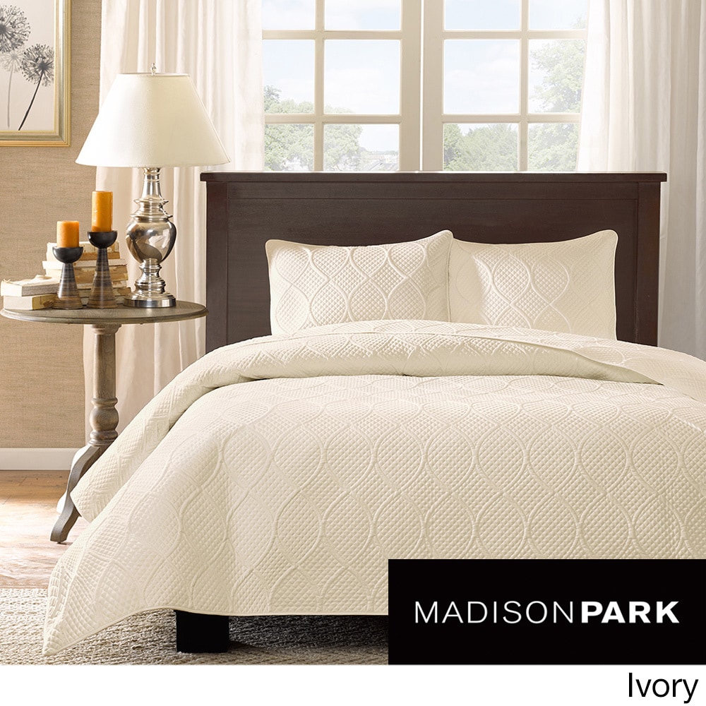 Madison Park Adelle 3 piece Coverlet Set