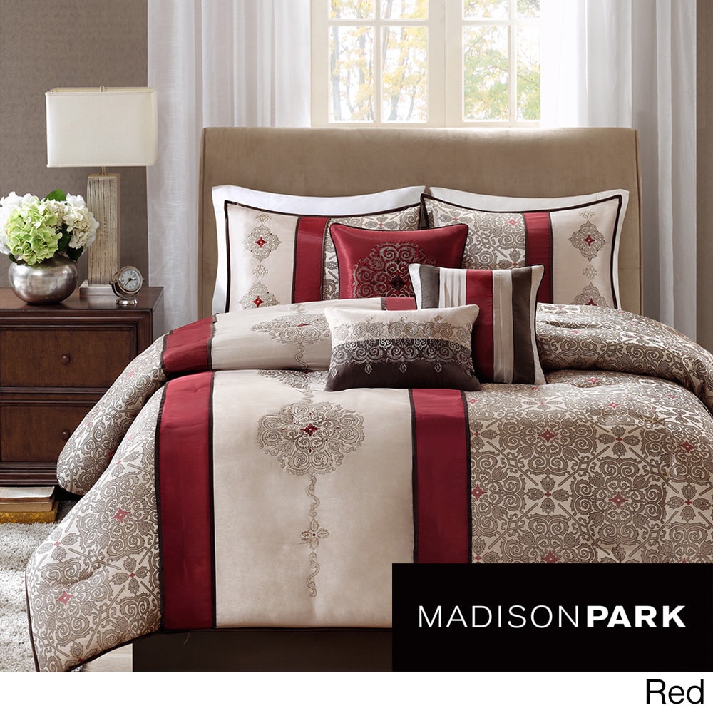 Madison Park Trenton 7 piece Comforter Set