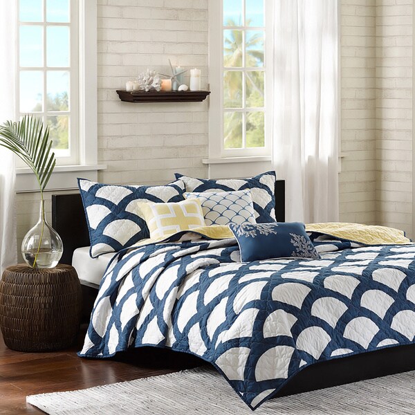 Madison Park Montego 6-piece Coverlet Set