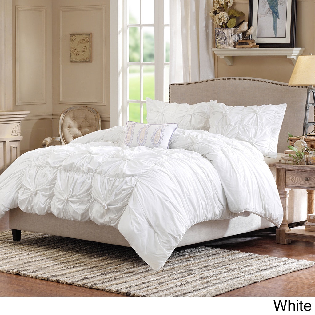 Madison Park Maxine Cotton 4 piece Comforter Set