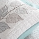 preview thumbnail 7 of 22, Madison Park Caelie 6 Piece Embroidered Quilt Set with Throw Pillows
