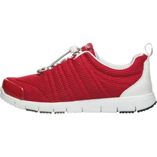 Womens Propet TravelWalker II Red Mesh   17332135  