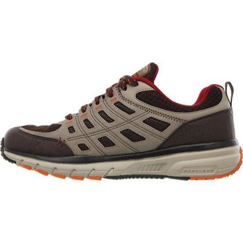 Mens Skechers Geo Trek Trail Shoe Taupe/Brown   17333578  