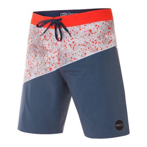 Mens ONeill Side Wave Boardshorts Neon Red   17334504  