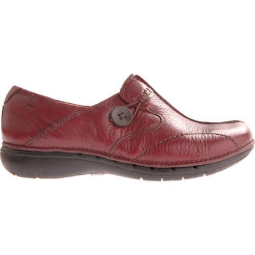 clarks un loop burgundy