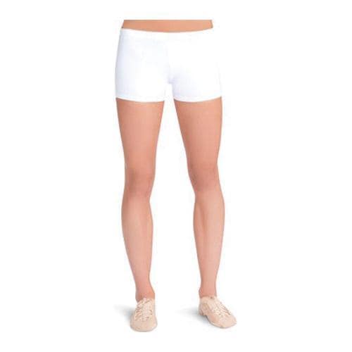 Shop Women's Capezio Dance Short TB108 White Free Shipping On Orders