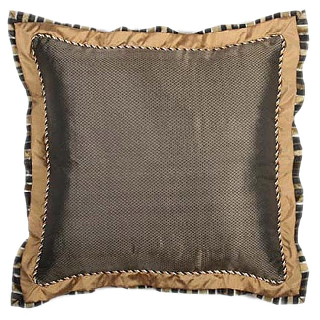 Acg Green Hudson 26 inch Sham (set Of 2) Brown Size Euro