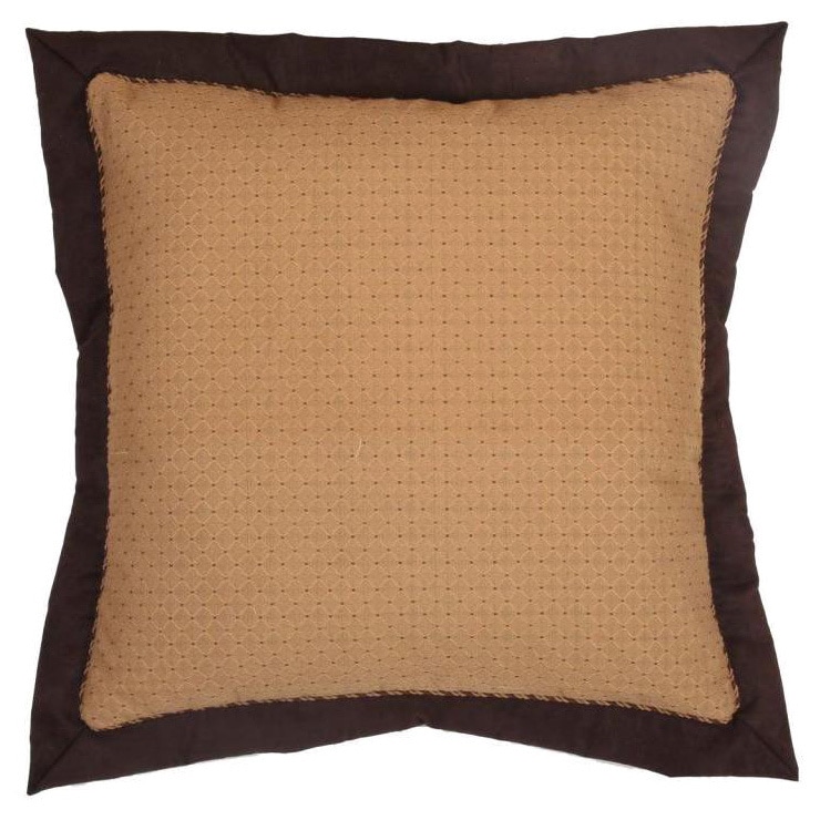 Acg Green Casablanca 26 inch Euro Sham (set Of 2) Brown Size Euro