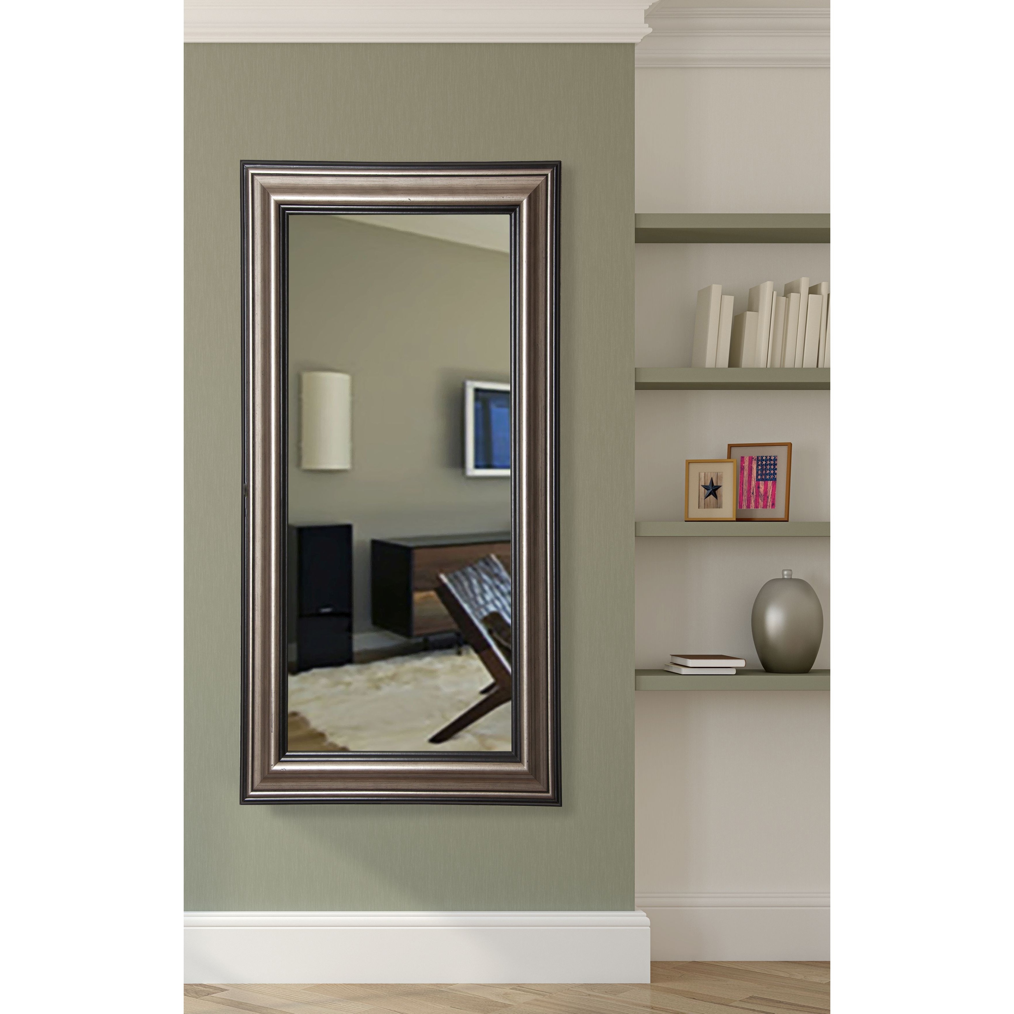 Rayne American Made Tall Smoked Silver/black Mirror