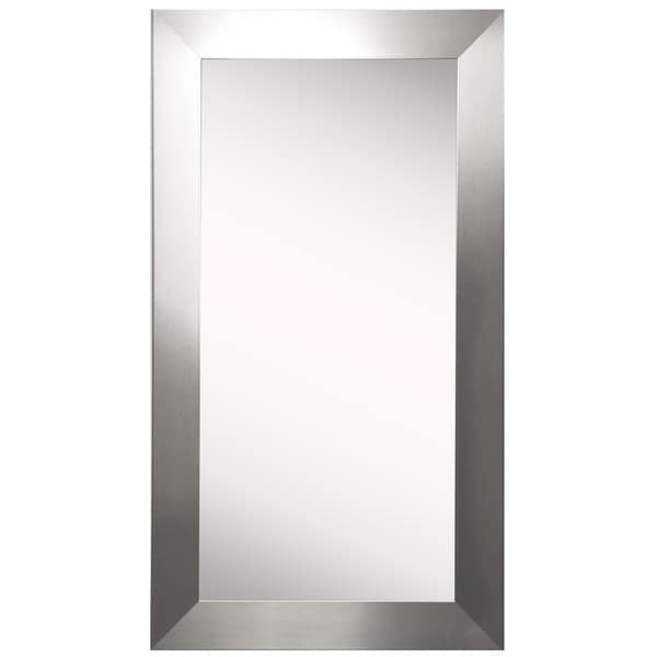 American Made Rayne Silver Floor/ Vanity Mirror Free Shipping Today