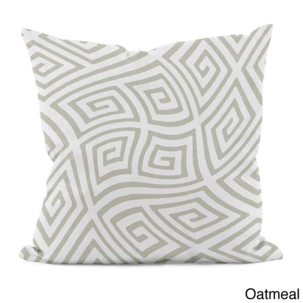 Oatmeal Spring Navy Ebydesign Geometric Decorative Pillow Oatmeal Spring Navy Ebydesign Geometric Decorative Pillow
