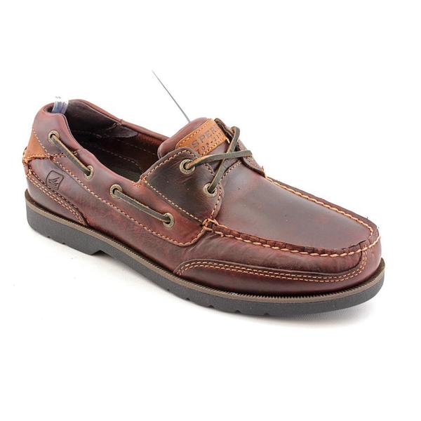 Eye' Leather Casual Shoes - Wide 