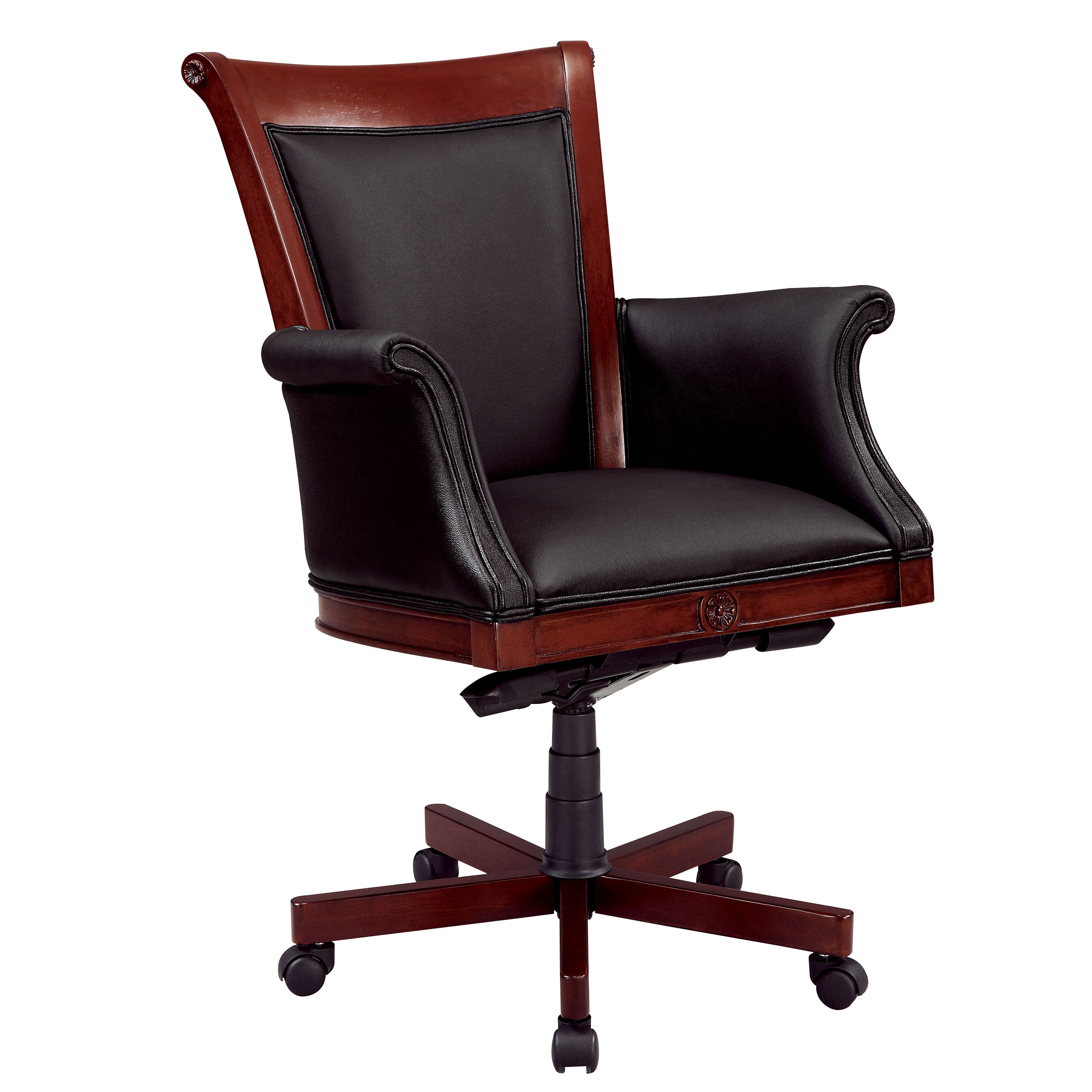 Executive High Back Chair With Upholstered Arms