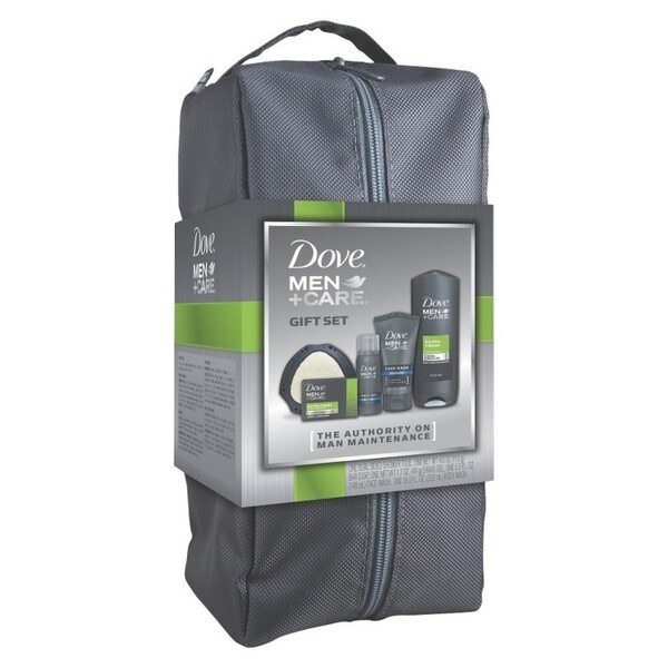 Dove Men+Care Extra Fresh 5piece Gift Set with Travel Bag Free