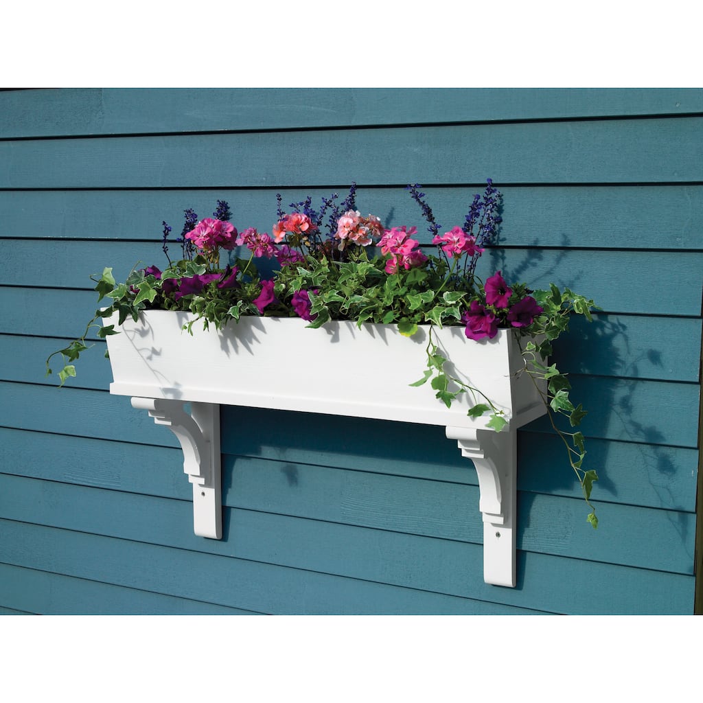 Lazy Hill Farm Designs 'Sunrise' White Window Box