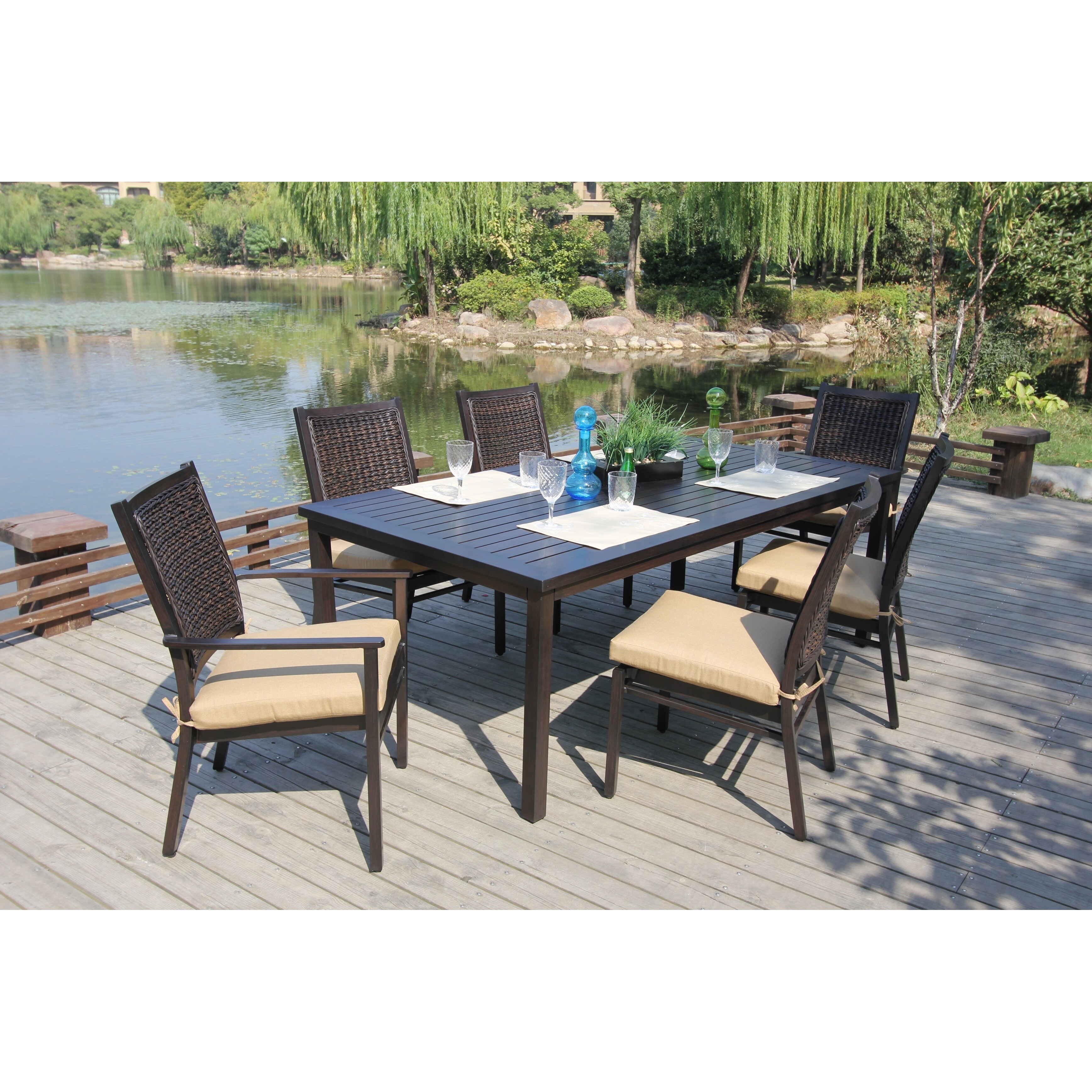 Brookfield 7 Piece Dining Set Free Shipping Today Brookfield 7 Piece Dining Set