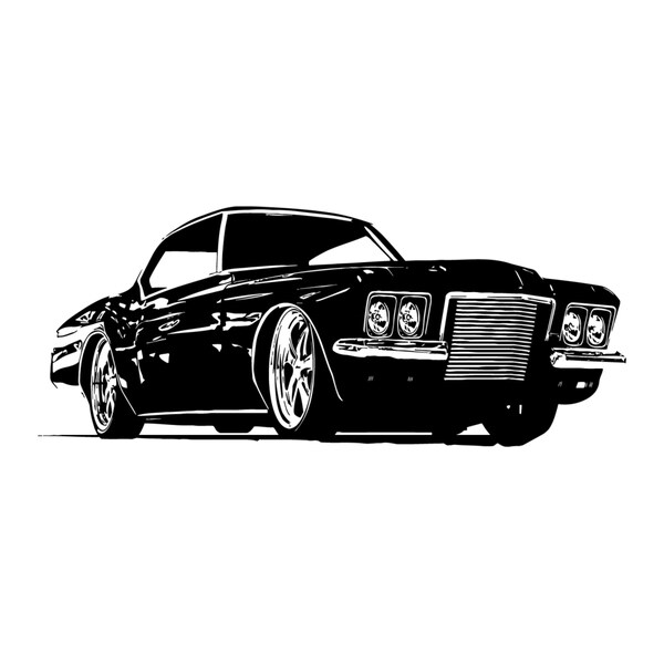 Parked Car Automobile Vinyl Wall Art Decal Overstock 8908582