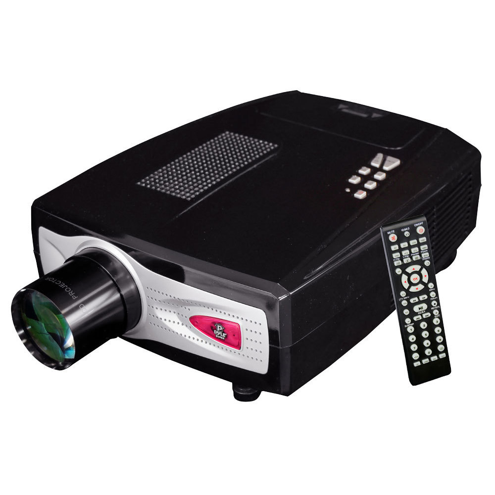 Pylehome 1080i/720p Hd 43/169 Video Projector (refurbished)