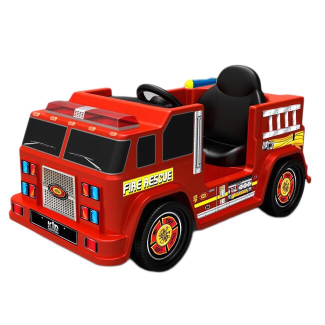 Kid Motorz Fire Engine Truck (RedDimensions 39.3 inches long x 23.2 inches wide x 23.6 inches highWeight 37 poundsAssembly required. )